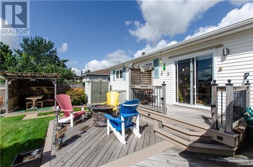 96 Hennessey Road, Moncton, NB - Outdoor With Deck Patio Veranda With Exterior