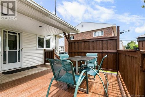 24 Anne, Moncton, NB - Outdoor With Deck Patio Veranda With Exterior