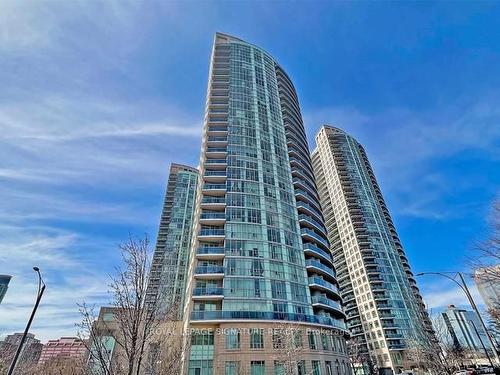 1407-90 Absolute Ave, Mississauga, ON - Outdoor With Balcony With Facade