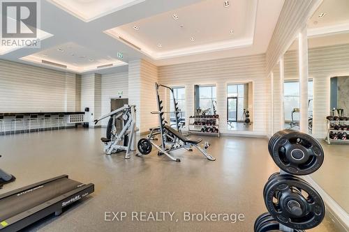 813 - 100 Eagle Rock Way, Vaughan, ON - Indoor Photo Showing Gym Room