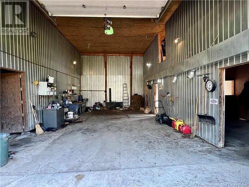 129 Despres Road, Saint-André, NB - Indoor Photo Showing Garage