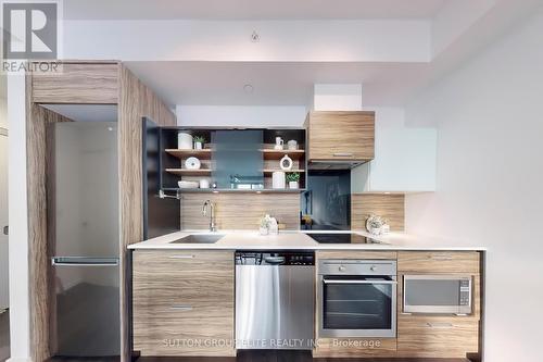 1705 - 75 St Nicholas Street, Toronto, ON - Indoor Photo Showing Kitchen With Double Sink