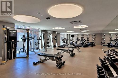 1705 - 75 St Nicholas Street, Toronto, ON - Indoor Photo Showing Gym Room