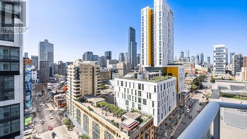 1501 - 100 Dalhousie Street, Toronto (Church-Yonge Corridor), ON - Outdoor With Balcony With Facade