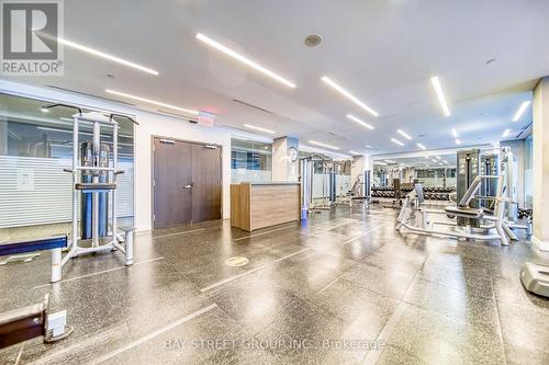 2312 - 55 Regent Park Boulevard, Toronto (Regent Park), ON - Indoor Photo Showing Gym Room