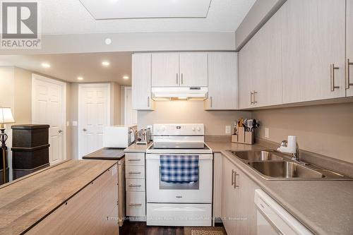 907 - 716 Main Street E, Milton (Old Milton), ON - Indoor Photo Showing Kitchen With Double Sink