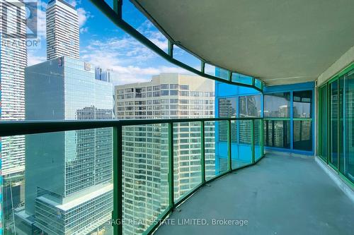 3501 - 99 Harbour Square, Toronto (Waterfront Communities), ON - Outdoor With Balcony