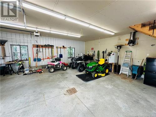 2300 Route 560 Route, Lakeville, NB - Indoor Photo Showing Garage