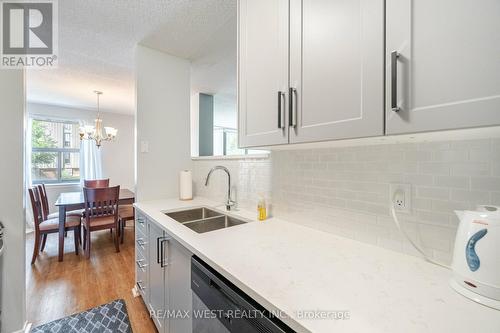 209 - 10 Ajax Street, Guelph (Onward Willow), ON - Indoor Photo Showing Kitchen With Double Sink With Upgraded Kitchen