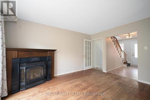 22 Stephensen Court, Brampton, ON - Indoor Photo Showing Living Room With Fireplace