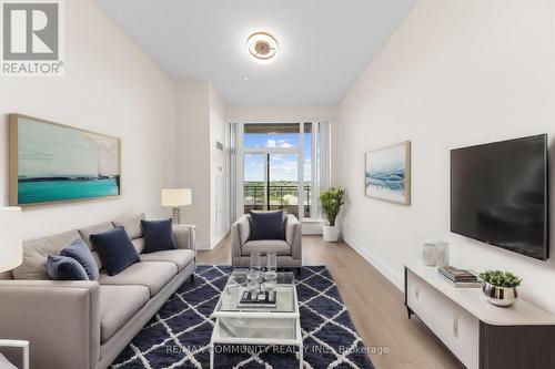 708 - 9500 Markham Road, Markham, ON - Indoor Photo Showing Living Room