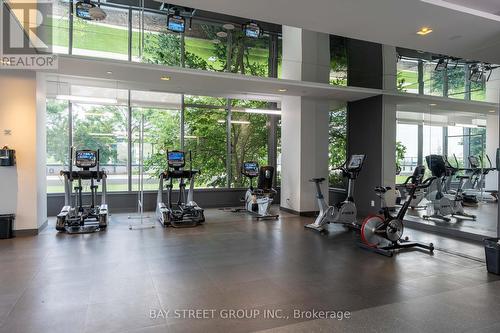 1405 - 55 Oneida Crescent, Richmond Hill (Langstaff), ON - Indoor Photo Showing Gym Room