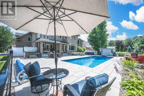 16 Bridle Path, Oro-Medonte (Horseshoe Valley), ON - Outdoor With In Ground Pool With Deck Patio Veranda