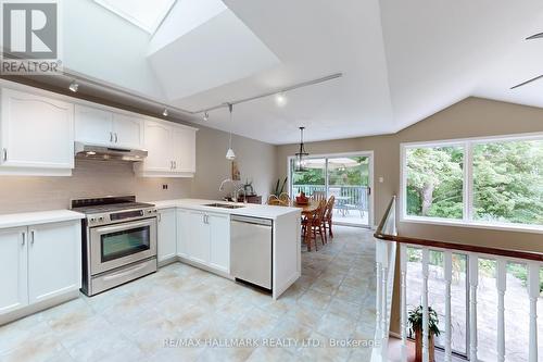 86 Osprey Ridge Road, Barrie (Little Lake), ON - Indoor Photo Showing Kitchen With Double Sink