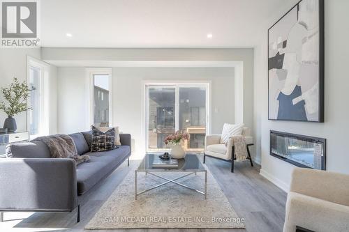 47 Winters Crescent, Collingwood, ON - Indoor Photo Showing Living Room With Fireplace