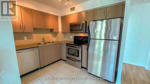 1302 - 12 Yonge Street, Toronto (Waterfront Communities), ON - Indoor Photo Showing Kitchen With Stainless Steel Kitchen With Double Sink