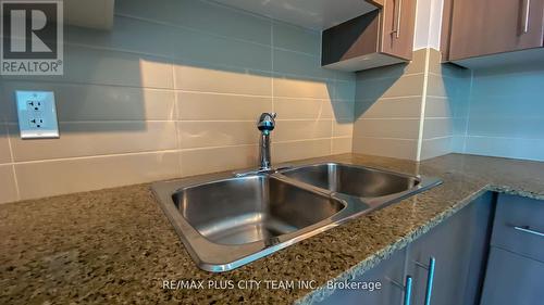 1302 - 12 Yonge Street, Toronto (Waterfront Communities), ON - Indoor Photo Showing Kitchen With Double Sink