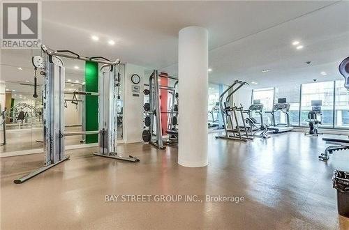 3409 - 832 Bay Street, Toronto, ON - Indoor Photo Showing Gym Room