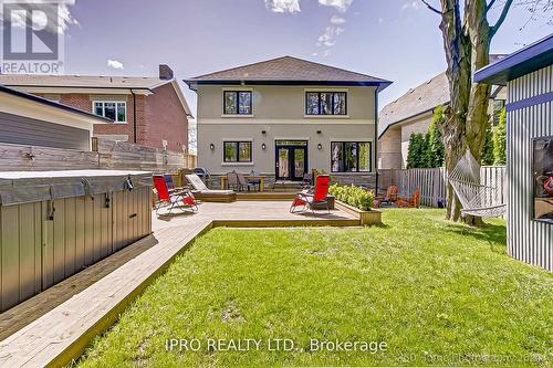 220 Burnett Avenue, Toronto (Lansing-Westgate), ON - Outdoor With Deck Patio Veranda