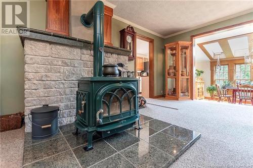 268 Woolastook Drive, Grand Bay-Westfield, NB - Indoor With Fireplace