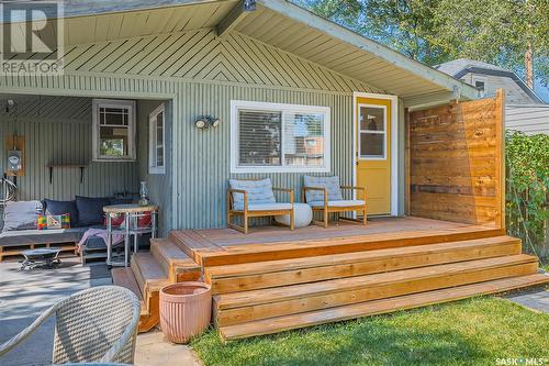 934 4Th Avenue N, Saskatoon, SK - Outdoor With Deck Patio Veranda With Exterior