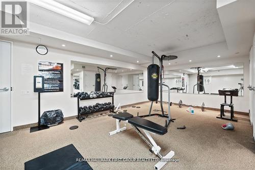 602 - 44 Bond Street, Oshawa (O'Neill), ON - Indoor Photo Showing Gym Room