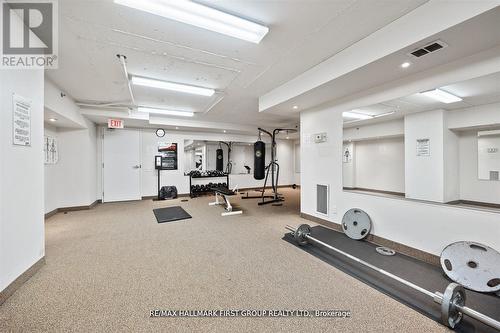 602 - 44 Bond Street, Oshawa (O'Neill), ON - Indoor Photo Showing Gym Room