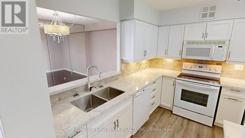 1209 - 1890 Valley Farm Road, Pickering (Town Centre), ON - Indoor Photo Showing Kitchen With Double Sink