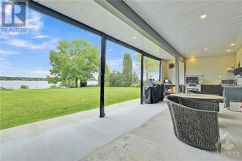 The scenery - 3695 Front Road, Hawkesbury, ON - Outdoor With Deck Patio Veranda With Exterior