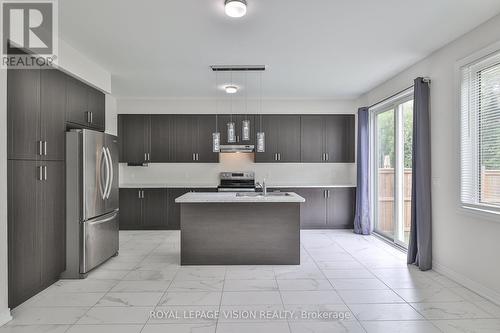 85 Mcfarlane Crescent, Centre Wellington (Fergus), ON - Indoor Photo Showing Kitchen With Double Sink