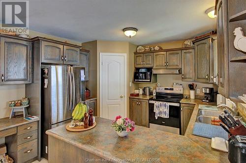 67 Windfield Crescent, Chatham, ON - Indoor Photo Showing Kitchen With Double Sink