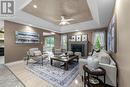 161 Pheasant Run, Lakeshore, ON  - Indoor Photo Showing Living Room With Fireplace 