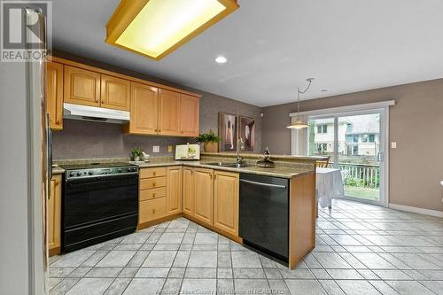 161 Pheasant Run, Lakeshore, ON - Indoor Photo Showing Kitchen With Double Sink