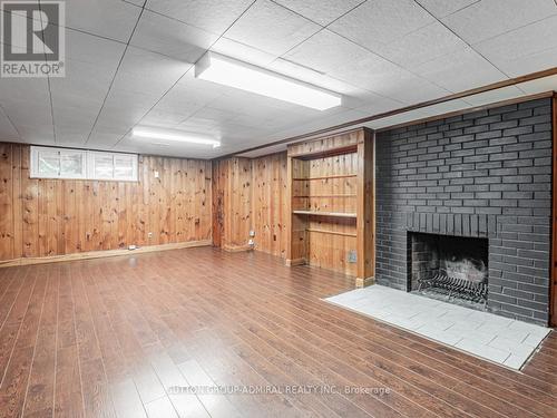 86 North Park Drive, Toronto, ON - Indoor Photo Showing Basement With Fireplace