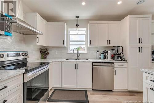 245 Lorette Street, Dieppe, NB - Indoor Photo Showing Kitchen With Double Sink