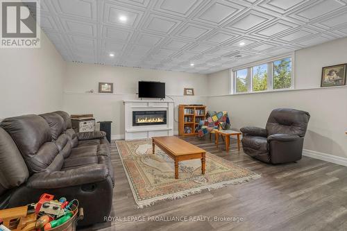 2263 Victoria Road, Prince Edward County (Ameliasburgh), ON - Indoor Photo Showing Living Room With Fireplace