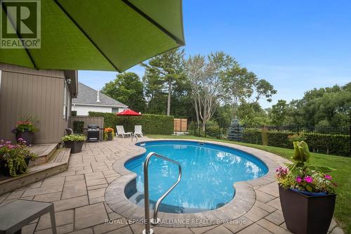 56 Tremaine Terrace, Cobourg, ON - Outdoor With In Ground Pool With Backyard