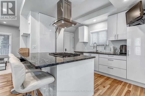 4563 Ryerson Crescent, Niagara Falls (Downtown), ON - Indoor Photo Showing Kitchen With Upgraded Kitchen