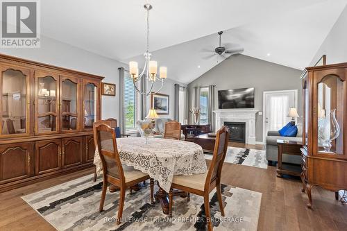 22 - 234 Peach Tree Boulevard, St. Thomas, ON - Indoor Photo Showing Dining Room With Fireplace