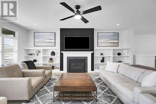 1543 Moe Norman Place, London, ON - Indoor Photo Showing Living Room With Fireplace