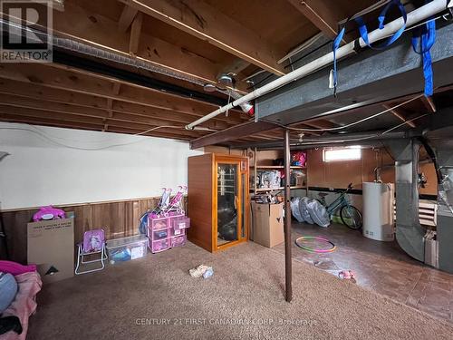 27 Rexway Road, London, ON - Indoor Photo Showing Basement