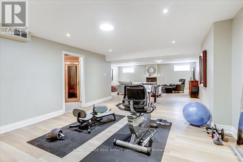 2 - 128 Morden Road, Oakville (Bronte East), ON - Indoor Photo Showing Gym Room