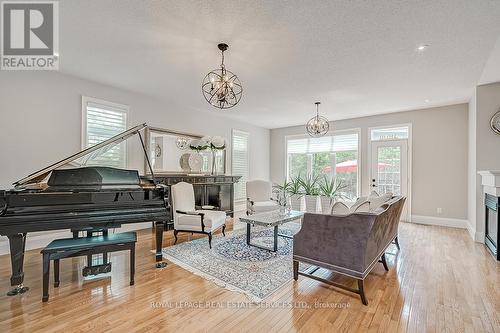 2 - 128 Morden Road, Oakville (Bronte East), ON - Indoor Photo Showing Living Room With Fireplace