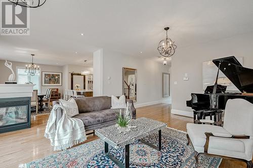 2 - 128 Morden Road, Oakville (Bronte East), ON - Indoor Photo Showing Living Room With Fireplace