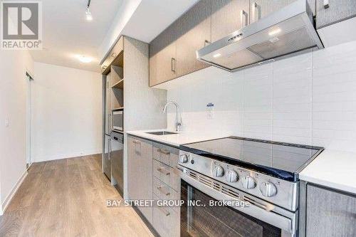 1111 - 219 Dundas Street E, Toronto, ON - Indoor Photo Showing Kitchen With Upgraded Kitchen