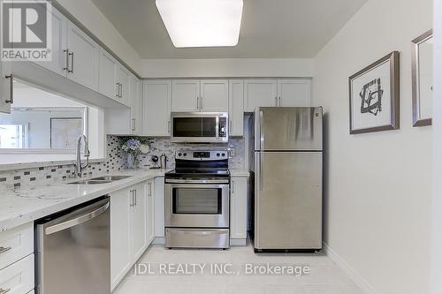 709 - 1700 Eglinton Avenue E, Toronto (Victoria Village), ON - Indoor Photo Showing Kitchen With Double Sink