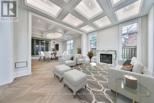 556 Fourth Line, Oakville (Bronte East), ON - Indoor Photo Showing Other Room With Fireplace