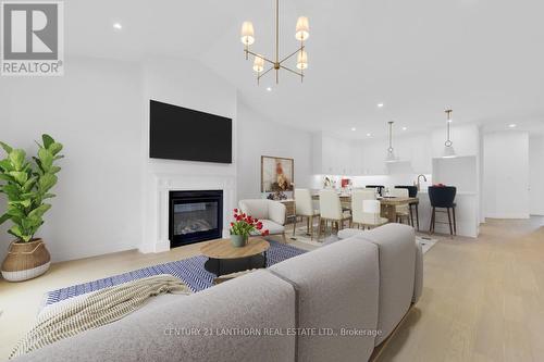 67 Seymour Street W, Centre Hastings, ON - Indoor Photo Showing Living Room With Fireplace