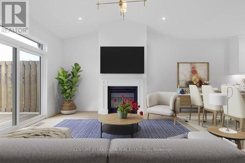 67 Seymour Street W, Centre Hastings, ON - Indoor Photo Showing Living Room With Fireplace