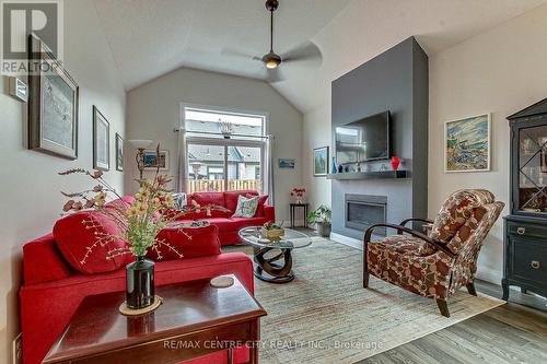 71 Compass Trail, Central Elgin (Port Stanley), ON - Indoor Photo Showing Living Room With Fireplace